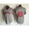 Baseball -Trikots gesticktes Trikot, Red Sox -Team, Sporttraining Jersey mit großer Menge und bevorzugte Behandlung