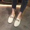 Casual Shoes European och American Thick Sole Woven Soft Single Shoe For Women One Foot Knit Breattable Lefu