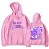 Kobiet z kapturem 2024 Junior H Tour Sad Boyz Concert Merch Graphics Podruj unisex z kapturem bluzy