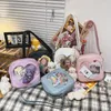 Sacs à bandouliers japonais vent collégial petit frais joli fille douce étudiante transparent amour pu messager sac drôle personnalité