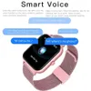 Polshorloges Xiaomi Call Smart Watch Women Custom Dial SmartWatch voor Android iOS waterdichte Bluetooth Music Watches Touch armband Clock 240423
