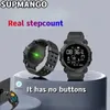 Наручительные часы B33 Real Stepcount Smart Watch Multi Function Stept Seart Watch для мужчин и женщин, подходящих для Android 240423