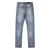 Brand de mode américain de la marque américaine Aammii de haute qualité détruite de pantalons en brique intégrés jeans de rap hip-hop