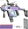 Gun Toys 2024 Toy pistolet elektryczne zabawki piankowe auto-manualne karabin snajper strzelanie do gry miękka kula dla dzieci chłopcy dorośli prezent Airsoft pistoll2404