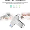 Guida USB 3.2 Flash Drive Pendrive 128GB 256GB 512GB USB3.2 Drive USB Stick Drive Flash USB per auto caomputer