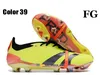 선물 가방 Mens High Tops Football Boots Accuracies 엘리트 FG 회사 그라운드 클리트 정확도