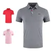 Рубашки PGM Golf Men's с коротким рукавом Tm Summerdry Haxdry Outdoor Sports Stow Abrotbent Golf Wear для мужчин MXXL YF441