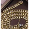 Colliers d'or de Miami Cuban Link (solide + creux) 10k 14K 18K 22k 24k 1 mm à 8 mm Longueurs personnalisées United of America Canada