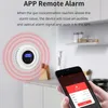 Detector de vazamento de gás natural de wifi tuya 433MHz Wireless Combustível Sensor de vazamento de gás de cozinha de cozinha Alarme de segurança da cozinha Smart Life App 240423