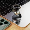 Decompressie speelgoed desktop roterende gyroscoop vinger fidget spinner speelgoed alle aluminium legering spinnen gyro zilveren metalen accenten voor volwassenen cadeau d240424