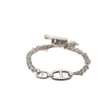 Donia l Bangle overdreven varkensneus titanium staal micro-ingelegde zirkoon Europese en Amerikaanse modeontwerpster armband met frame mooie aa