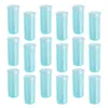 Flores decorativas 200 PCs Tubo de preservação de flores Vasos transparentes Retenção de garrafas de água plásticas