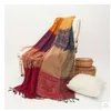 Ny Medelhav Nepalese sjal filt soffa handduk täcker säng bukfönster matta chenille jacquard