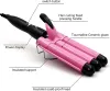 Straighteners 3 Barrel Curling Iron Hair Crimper Portable Temperature Adjustable Ceramic Wave Iron Wand Curler DIY Curly Hair Stylin