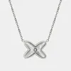 Colliers pendants Collier de forme d'étoile de mer en acier inoxydable pour femmes Gift de bijoux zircon incrusté beau