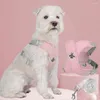 Colliers de chien X-Type Pet Harness and Leash Adjustable Reflective respirable avec pour petit entraînement moyen grand