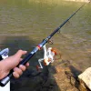 アクセサリーGhotda Light Telescopic Fishing Rod Portable Short Spinning Rods Carbon Fiber Super Hard 1.8m 2.1m 2.4m 2.7m 3.0m 3.6m