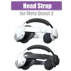 Gläser austauschbarer Kopfgurt für Meta Quest 3 VR Headset Verbesserung des Komfortverstellbaren Kopfgurtes für Meta Oculus Quest 3 Accessoires