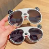 Óculos de sol Quadros de desenho animado óculos de sol crianças meninos meninas panda em forma de sol polarizado óculos infantis Gafas de sol mujer uv400 presente