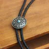 Original Design Western Cowboy Bolo Ties Alloy Bolo Tie för män Personlighet Neck Fashion Accessory 240423