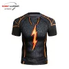 Curtains Men Rashguard Mma Tshirt Nowe jiu Jitsu Rash Guard koszulki BJJ Kickboxing Jerseys Sport Compresy