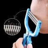 Trimmer handheld gezichtshaar epilator veilige veerroller vrouwen gezichtshaarverwijdering epilator face care massager schoonheid epilator tool
