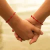 Strands 6 Pieces Red String Handmade Bracelets Red Cord Bracelet Adjustable Kabbalah Red 7 Knot String Bracelet Amulet for Women Girls