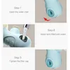 Gun Toys Kids Summer Water Guns Toy With Light Game Hippo Pig Bath Toys For Boys Girls Outdoor Beach Pool Toys Giftl2404