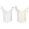 Scarves Woman Cosplay Hanfu Tassel Face Curtain Veil Hangings Ears Elegant Po Props Chinese Wedding Bride Accessories Dropship