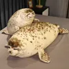 Simulazione di peluche simulazione gigantesca leone marino giocattoli peluche mondiale mare animale morbido cuscino 3d cuscino per la casa decorazione di divano cuscino bel regalo di compleanno 2404
