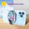 Coolers Game Mobile Phone Cooler Портативный вентилятор охлаждения для Xiaomi Mi 11 10 Ultra 10 9 11t Redmi 9a 4 7 9 K30i K40 Примечание 10 Pro Poco f2 x2