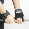 Handskar kohud gymn grepp handskar viktlyftning fitness dra upp crossfit träning utrustning antislips slitsträcka palmskydd