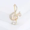 Stumette Beauterry Trendy Enamel Music Note Unisex Party Casual Office Pins Accessori Regali