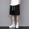 Caayu Couleur solide Shorts respirants hommes Summer Casual Y2k Ligne droite Sweet Sweet Male Track Black Mens Shorts surdimensionnés 240409