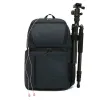 Bags Waterproof DSLR Camera Bag Backpack With Charging Earphone Hole Outdoor Photo Bag for Canon Nikon Laptop Tripod Video Lens Bag