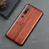 Xiaomi Mi 11の靴自然木質ケース