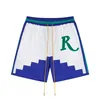 RHUDE shorts concepteurs shorts de haute qualité artisanat nage de natation pantalon sport jogging fitness hommes concepteurs concepteurs shorts gratuits