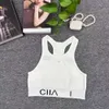 Channel Waistcoat Designer Top Quality C Luxury Fashion Tanks Camis Summer New Style Letter H-shaped Knitted Tank Womens Slim Elastic Sports Short Sling