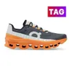 Cloudstratus أحذية عارضة أحذية Cloudm Running Shoes Cloud Monster Lightweight Cushioned Men Women Runner Sneakers White Soft Movement Dagate