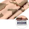 Stojak 1,5 metra szerokość klecktarn cyfrowy kamuflaż wzór tygrysa kamuflaż tkanina wodna odstraszająca DIY zbocza wojskowa kamuflaż