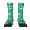 Men's Socks Funny Mens Desert Rain Frog Doodle Dress Unisex Comfortable Warm 3D Printed Crew