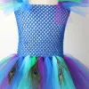 Setar Princess Girl Pea Tutu Dress for Kids Performance Halloween Costumes Girls Pageant Fancy Dresses Dance Birthday Party Outfit