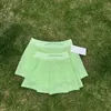 LUwomen-L2426 Kids And Adult Pleated Skirt Tennis Skirt Girls Gym Clothes Sports Skirts Female Running Fitness Dance Yoga Skirts Quick-Drying