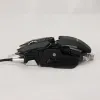 Möss 5600DPI Wired Gaming Mechanical Gaming Mouse Metal Laptop USB Chicken Special Ro Black Mouse For Boy