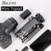 Trépieds xiletu m5g mini portable de voyage léger trépied vidéo tablette vidéo trépied avec tête de balle à 360 degrés pour la caméra dslr srr