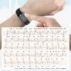 Partes H66 PL Pressão arterial Smart Band Freqüência cardíaca Monitor PPG ECG Smart P3 Plus Activit Fiess Tracker Intelligent Pulseira Inteligente