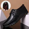 Casual schoenen Mazefeng Leather Men Formele Oxford Patent Vintage Retro Fashion Wedding Office Party Herenschoen