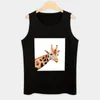 Erkek Tank Tops Zürafa Top Spor Salonu T-Shirts Adam T-Shirt Yaz Giysileri