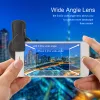 Filtres HD 0,45x Super angle grand angle avec un objectif super macro 12,5x pour smartphone tel que l'iPhone Samsung Camera Phone Lens Accessory 30