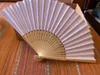 4060PC Personalizacja Fan Hand Fan Fanable Paper Fan Portable Party Wedding Materie